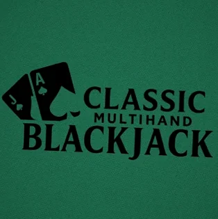 Classic Multihand Blackjack al tavolo
